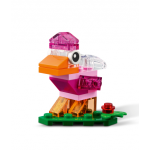 LEGO Classic Kreatívne priehľadné kocky 